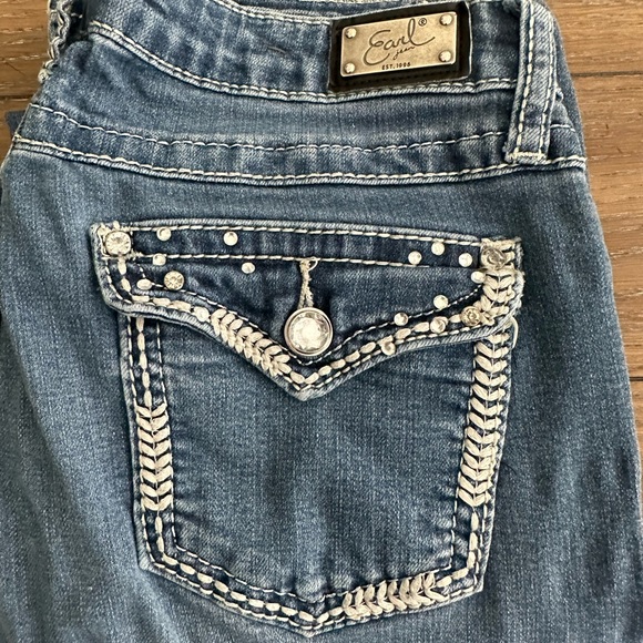 Earl Jeans Denim - Earl slim bootcut jeans size 12